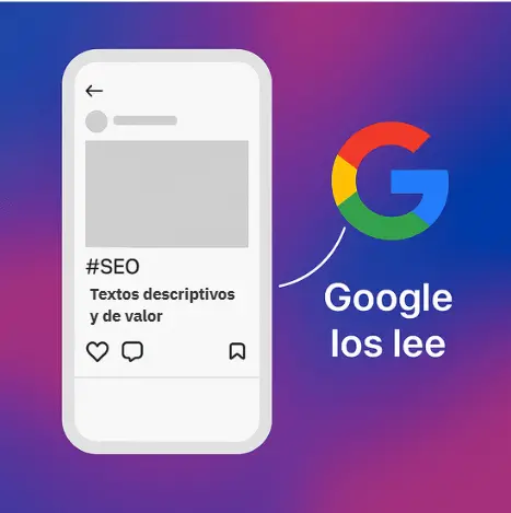 positioning in google with ig
