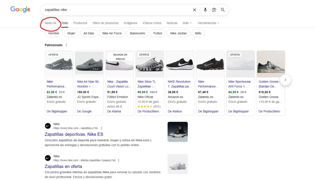 ia serp mode