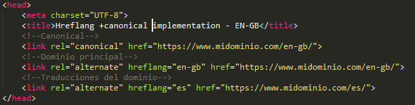 Hreflang + canonical code - EN Hreflang + canonical code - EN