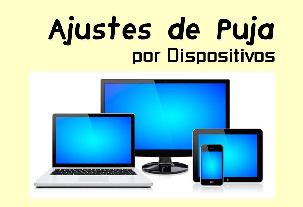 Ajustes por dispositivos en Google AdWords