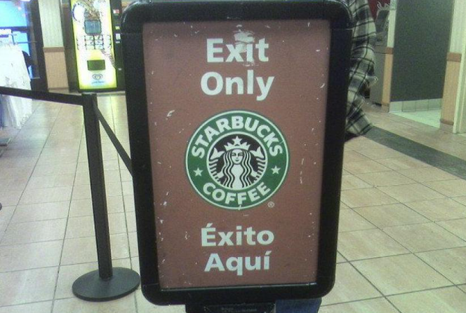 bad translation starbucks