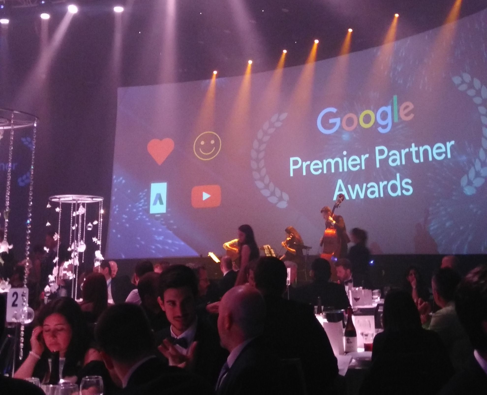 Google Premier Partner Awards 2016 Dublin.