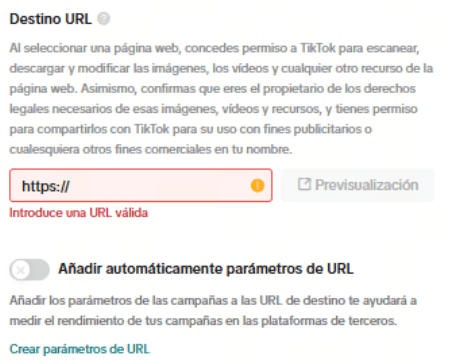 url tiktok