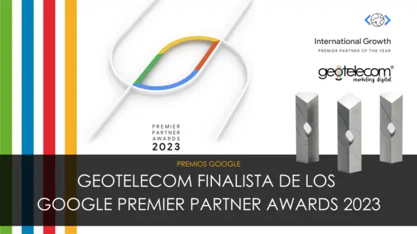 Geotelecom, finalist of the Google premier awards 2023.